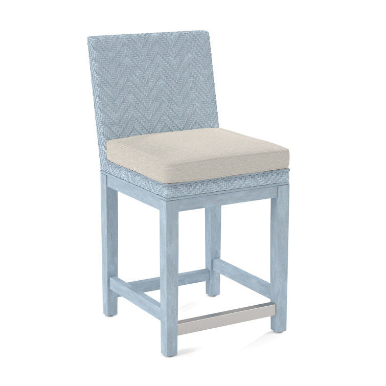 Tabouret de comptoir tissé