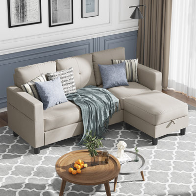 Galipeau 70" Wide Modern Upholstered Tufted Loveseat Sofa