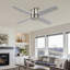 Ventilateur de plafond d'intérieur à 4 pales 52 pouces avec télécommande Winchendon-1463790508-1447736261