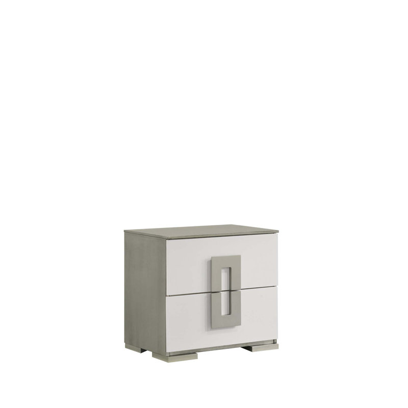 Table de chevet 2 tiroirs Olivia
