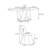6 - Person Pedestal Dining Set-98409333