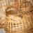 Sullivans Open Weave Bamboo Basket Set of 3, 15"H, 12.75"H & 9.25"H; Brown