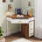 Corner Desk with 4 Drawers-429435730
