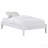White Twin Platform Bed