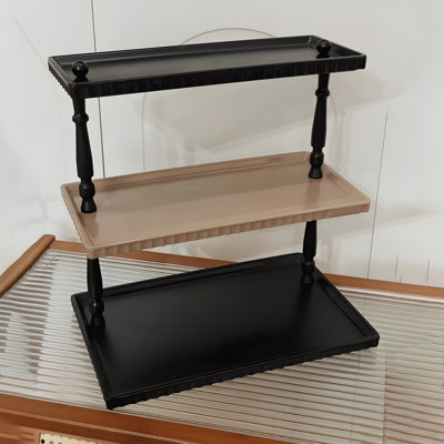 Mid Ancient Style Light Luxury Cup Storage Cup Holder Multifunctional Storage Rack | Dressing Table Aromatherapy Skincare Product Storage | Open And C