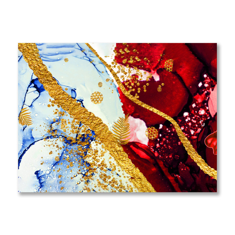 Brillant - impression sans cadre, Plastique / acrylique, H 16 po x l 20 po