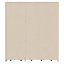 Taylianna 3 Door Manufactured Wood Wardrobe