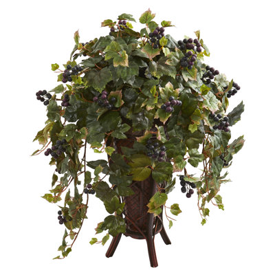 Plante grapevine artificielle 32" en pot à fleurs