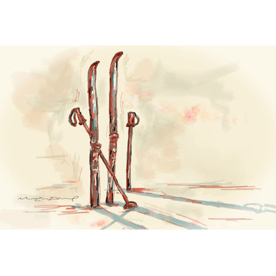 " Skis " by Marie-Eve Pharand