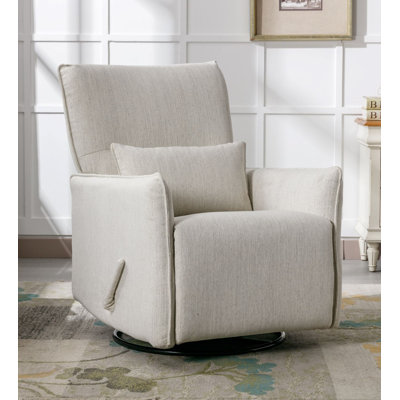 Ellis Upholstered Swivel Reclining Glider
