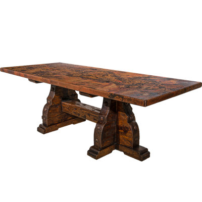Burnt Sierra Copper Dining Table