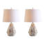 Ensemble de lampe de table 21 po Crichton Seashell