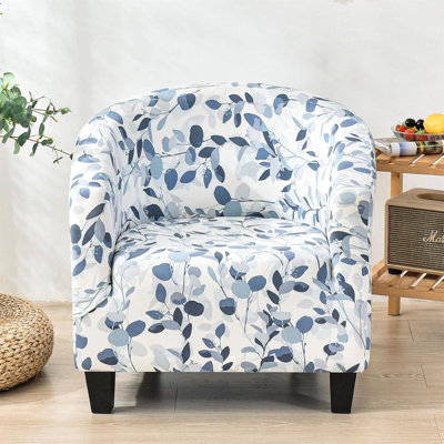 Housse pour fauteuil club Housse pour fauteuil tubulaire extensible Housse pour canapé Housse de protection pour meubles de salon