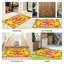 Tapis de porte d'extérieur antidérapant JYK, 20 po x 32 po, cuisine de fruits de mer sardines-132843039-132843049