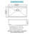 Single Bowl Undermount Workstation Kitchen Sink
