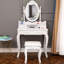 Ensemble coiffeuse avec miroir Hoglund-1236741407