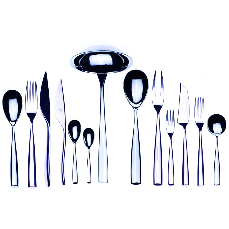Arte 113 - Piece Stainless Steel Flatware Set - Service for 12