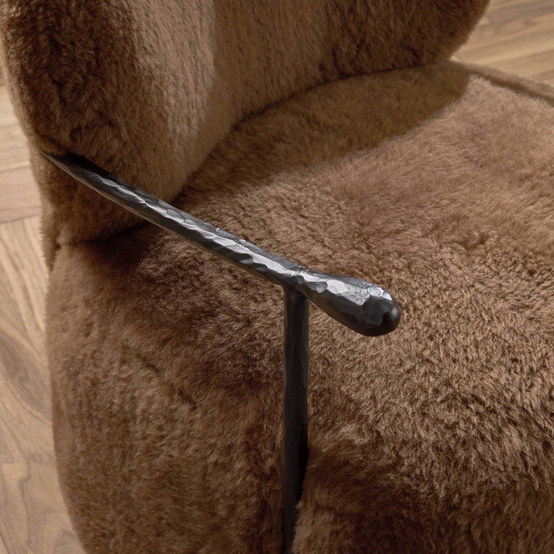 Plath Upholstered Swivel Armchair