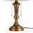 19.69-inch Large Vintage Glass Table Lamp with Antique Bronze Base -896480740