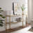 Glass Top Console Table-1232389442