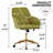 Adjustable Office Chair, Armchair, Swivel Chair With Metal Base-730896488-730896495
