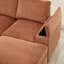 Canapé modulaire à assise profonde avec repose-pieds-1592966941