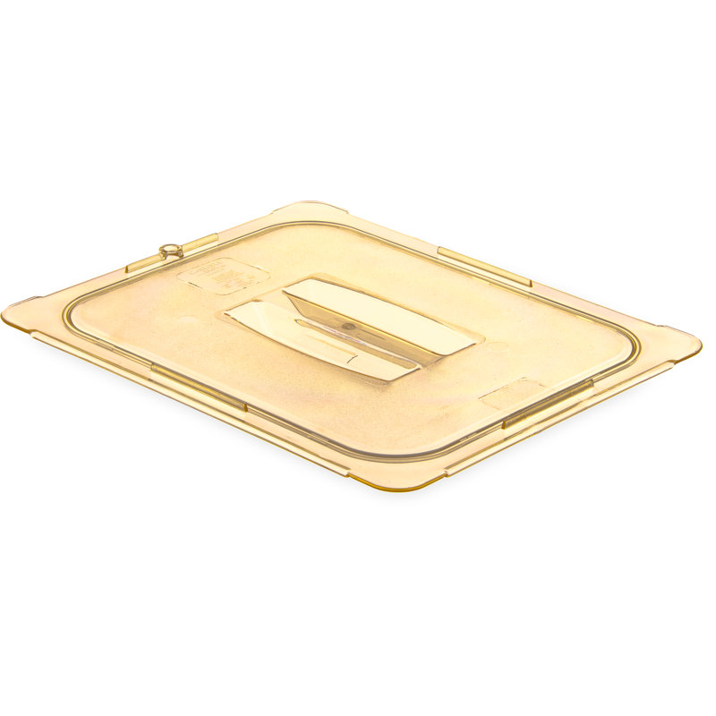 Couvercle rectangulaire Universal ™ en plastique jaune