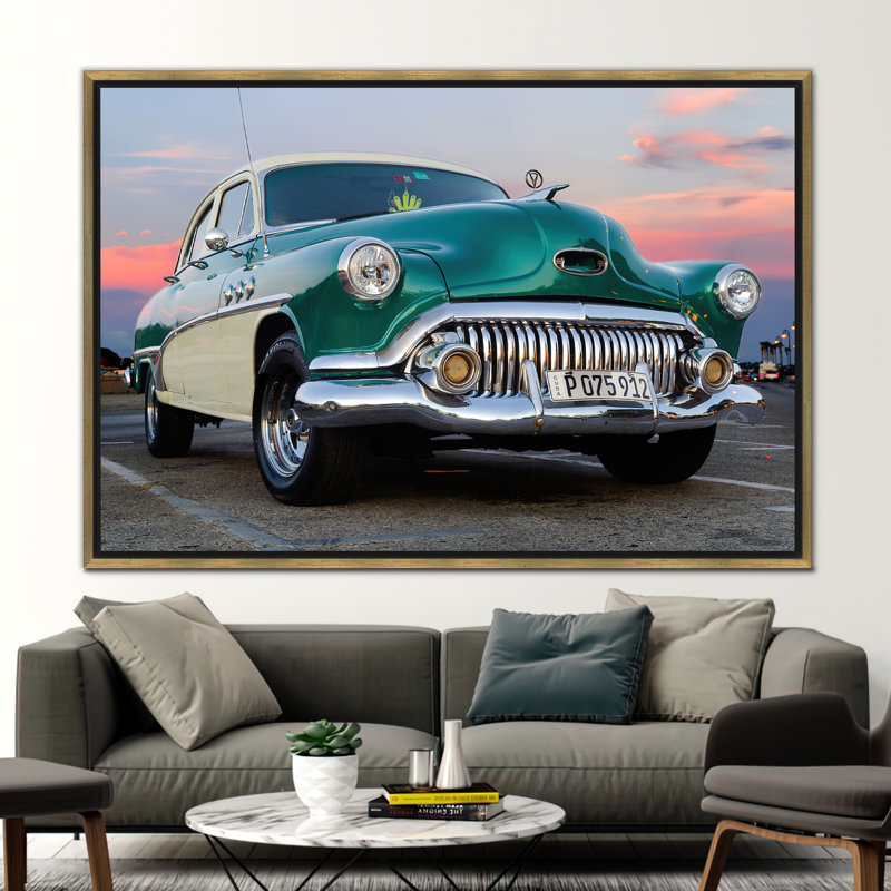 Print on Canvas, 20 cm H x 30 cm W, Gold Floater Framed