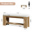 47-Inch Long Upholstered Entryway Bench