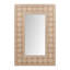 Rosario Mindi Wood Mirror, Light Natural