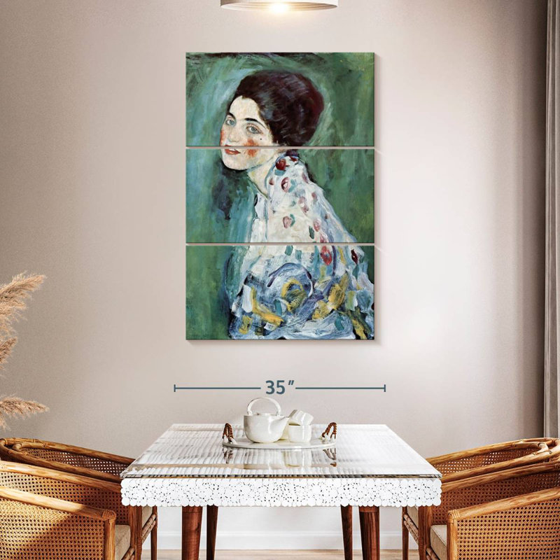 Leisha Portrait of a Lady 1916-1917, H 65 po x l 42 po