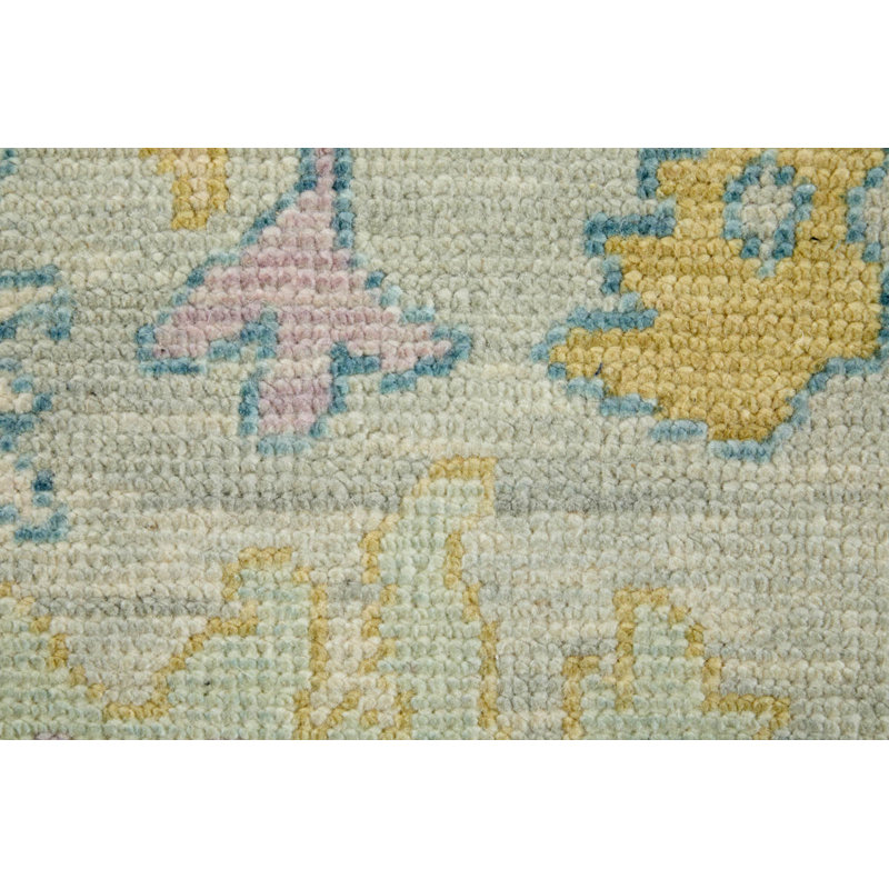 Karina Hand Knotted Wool Oriental Area Rug, Rectangle 3'6" x 5'6"