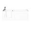 Abberton 1700mm x 760mm Freestanding Acrylic Bathtub-118805786