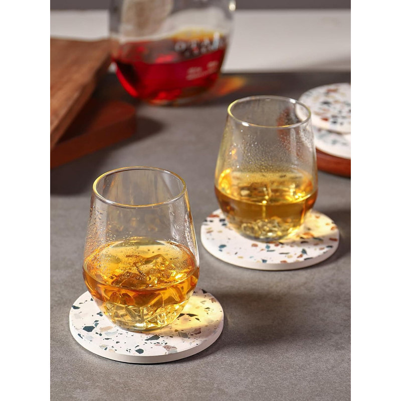 Coasters with Holder Cork Base for Cups