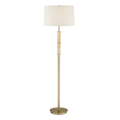 Lampe sur pied en travertin Verlaine