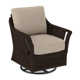 Boca Upholstered Swivel Armchair