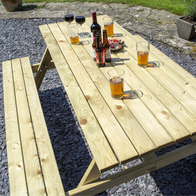 Rowlinson 6ft Picnic Bench