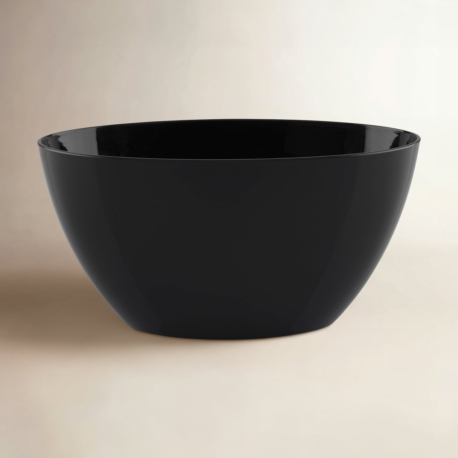 9" Pot Planter, Black, Medium
