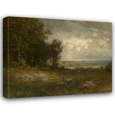 "End of Summer" by  Alexander Helwig Wyant - Gallery Wrap Canvas Wall Art