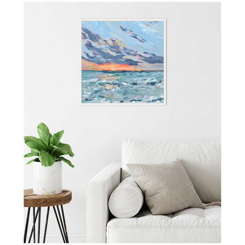 «Anna Maria Island Florida» par Emily Kenney, reproduction d'art sur toile encadrée