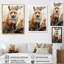 Fox Wilderness Observer - Art mural de renard pour le salon-103033883-103033882