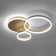 Aryash 3-Light 65cm Classic Golden Loops LED Integrated Flush Mount