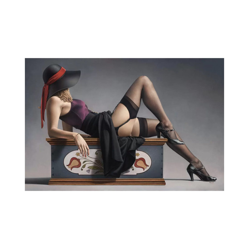 Tulip Trunk by Paul Kelley - Wrapped Canvas Print, 20.32 cm H x 30.48 cm W