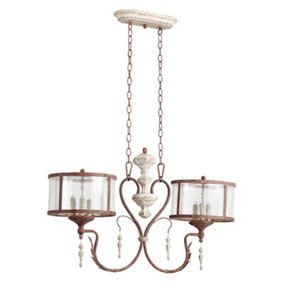 Loveland 6 - Light Kitchen Island Pendant