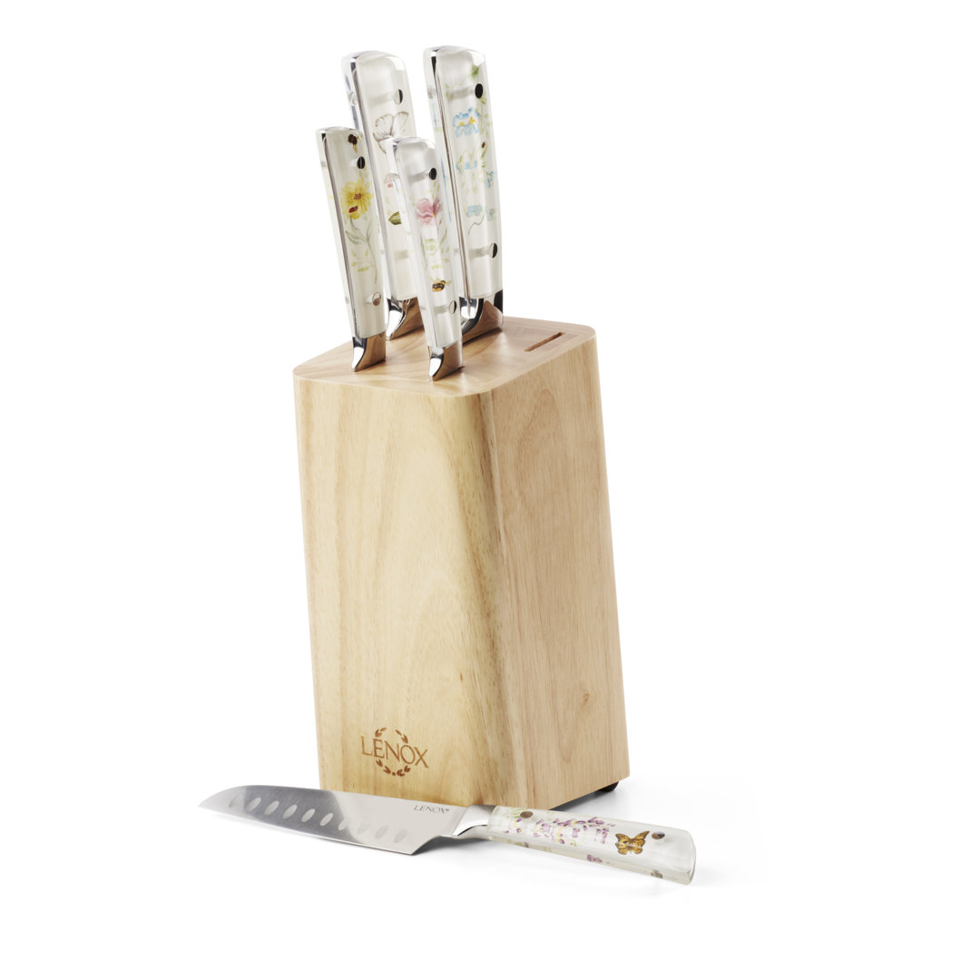 Butterfly Meadow 6-Piece Block Set Lenox