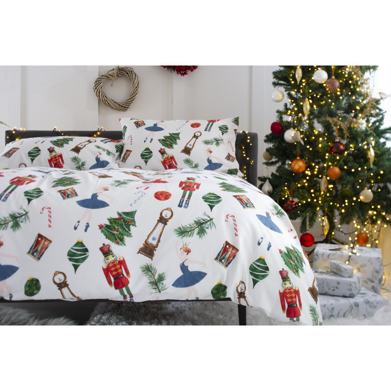No Pattern Duvet Cover Set with Pillowcases Included, Double