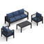 5-Piece  Aluminum Patio Conversation Set-255962958