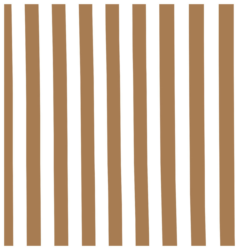 Brown Vertical Stripes Comforter, Twin Extra Long