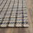 Arria Cape Cod Hand Woven Jute/Cotton Houndstooth Rug in Gray/Natural-19269979