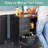 29.5” Wide Wheeled Removable Garage Storage Cabinet with Four Drawers for Partitioned Storage - Adjustable Shelf and Easy Movement